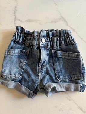 NWOT GAP Kids “Just Like Mom Short” Denim Shorts 4T